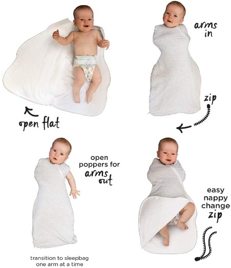 Gro bag easy store swaddle